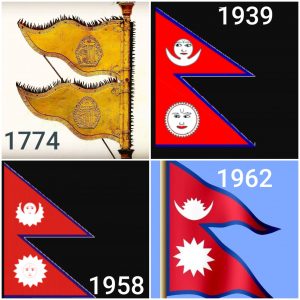 Nepal Flag History