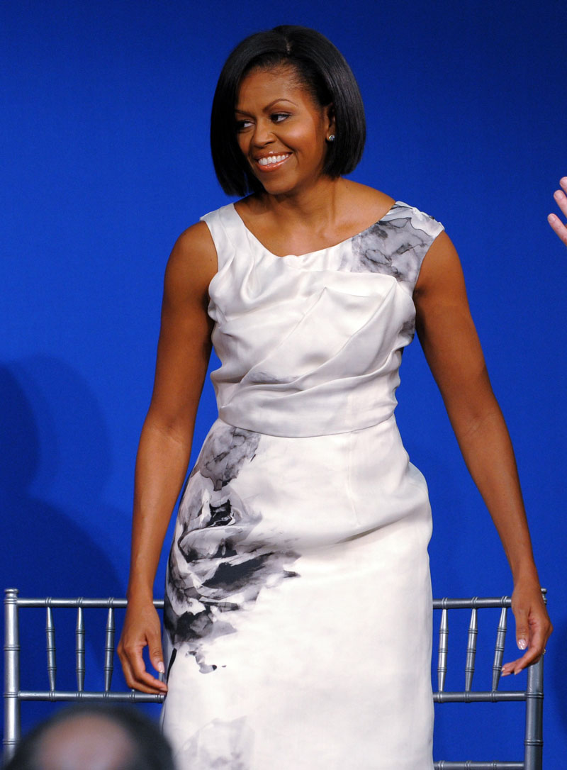 Michelle Obama Prabalk gurung dress