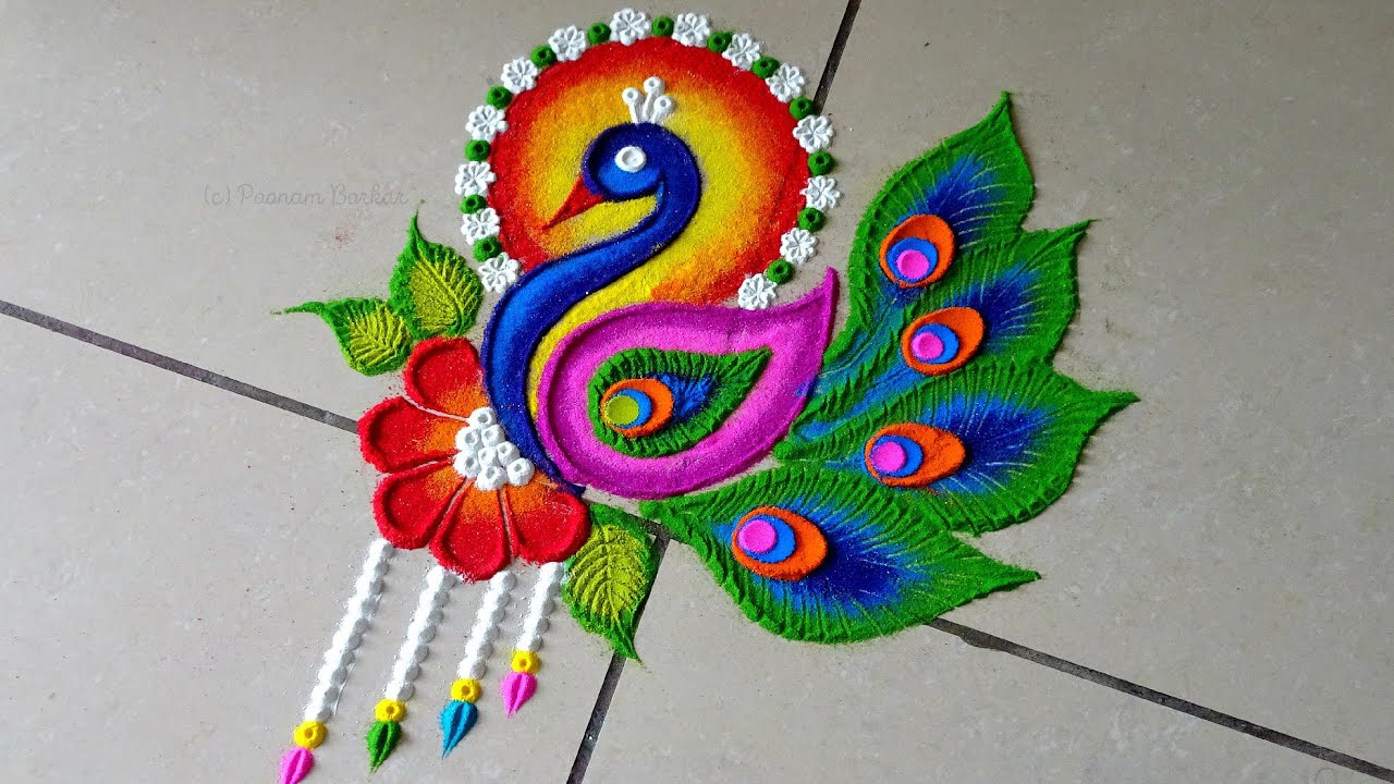 Easy Diwali Rangoli Design you must try - Trending Net Nepal