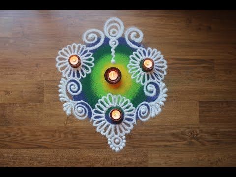 Diwali rangoli design